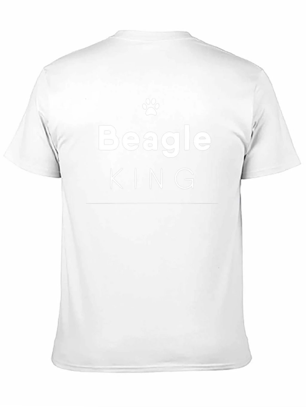 Beagle King Graphic Tee - Black Dog Lover Shirt product image 10