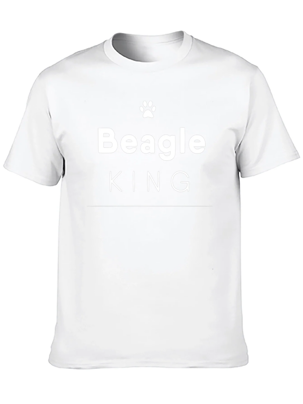 Beagle King Graphic Tee - Black Dog Lover Shirt product image 9