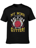 Bowling Mind in the Gutter Graphic Tee product image 1