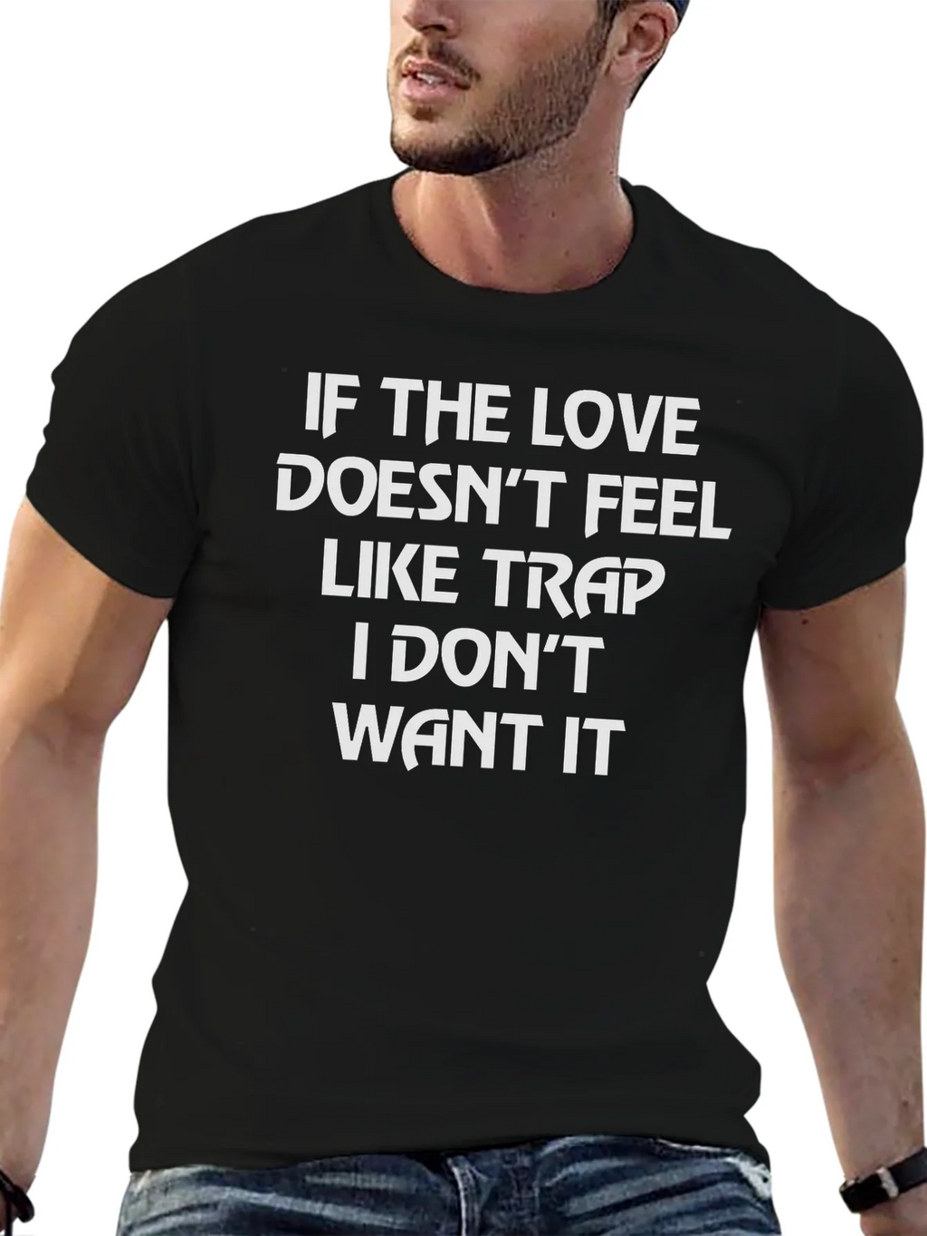 Trap Love Graphic Tee - Trendy Statement Shirt product image 6