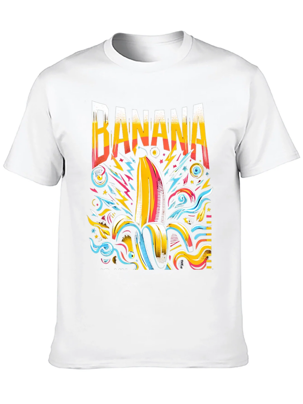 Funky Banana Graphic Tee - Mens Black T-Shirt product image 9