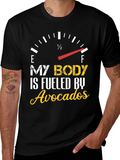 Avocado Fuel T-Shirt - Foodie Humor Tee product image 1