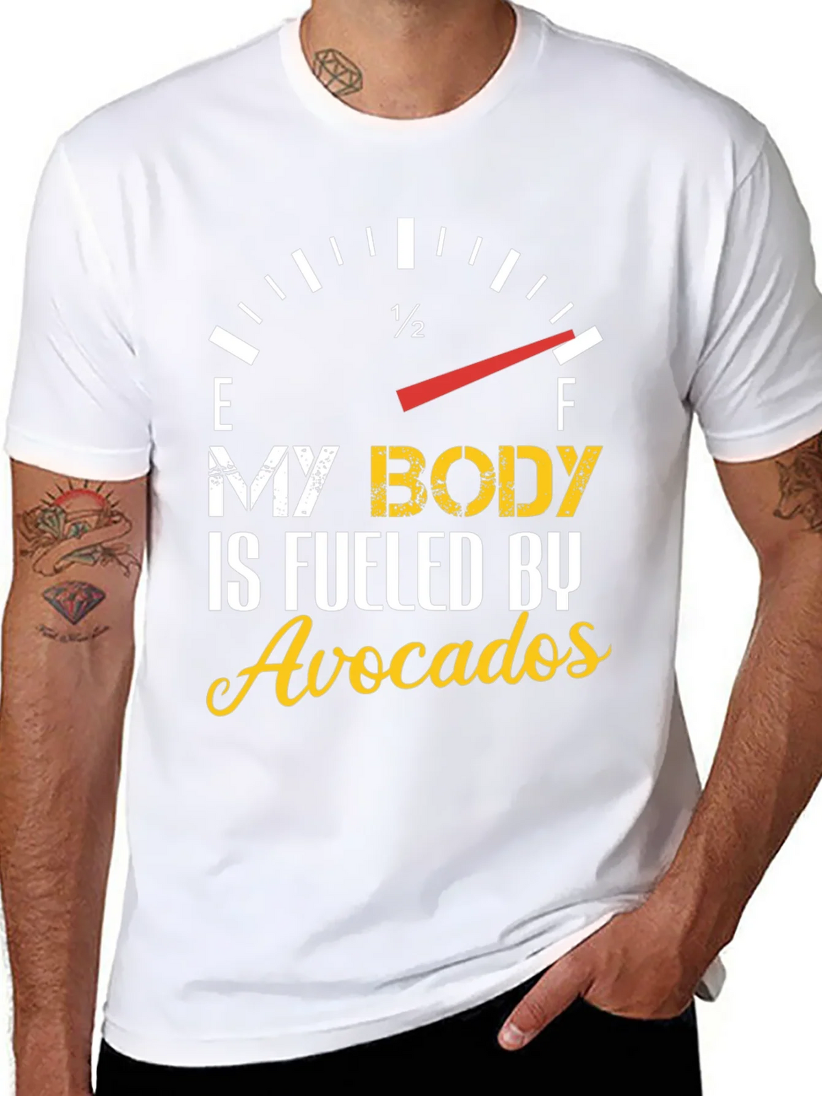 Avocado Fuel T-Shirt - Foodie Humor Tee product image 7