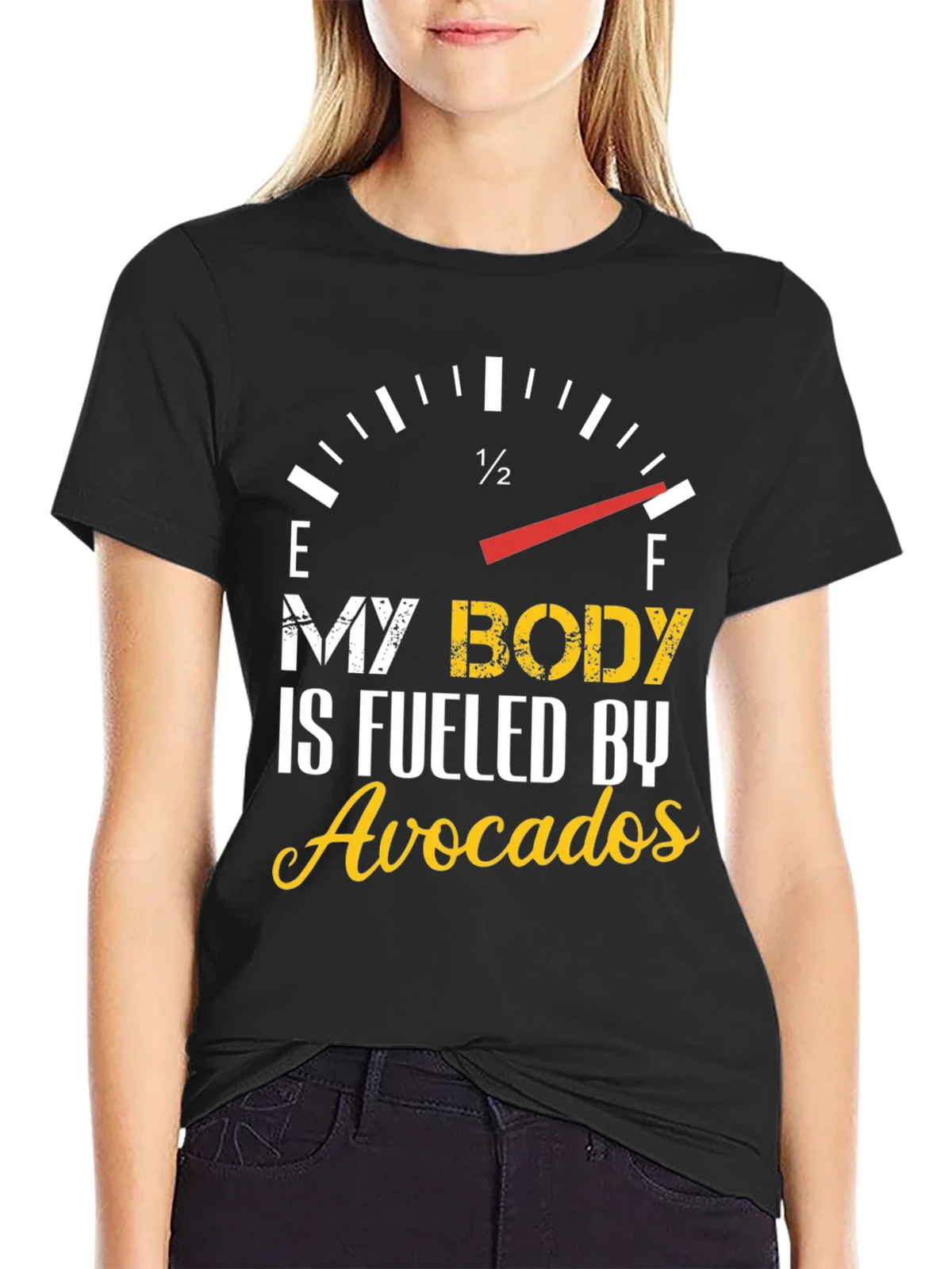 Avocado Fuel T-Shirt - Foodie Humor Tee product image 2