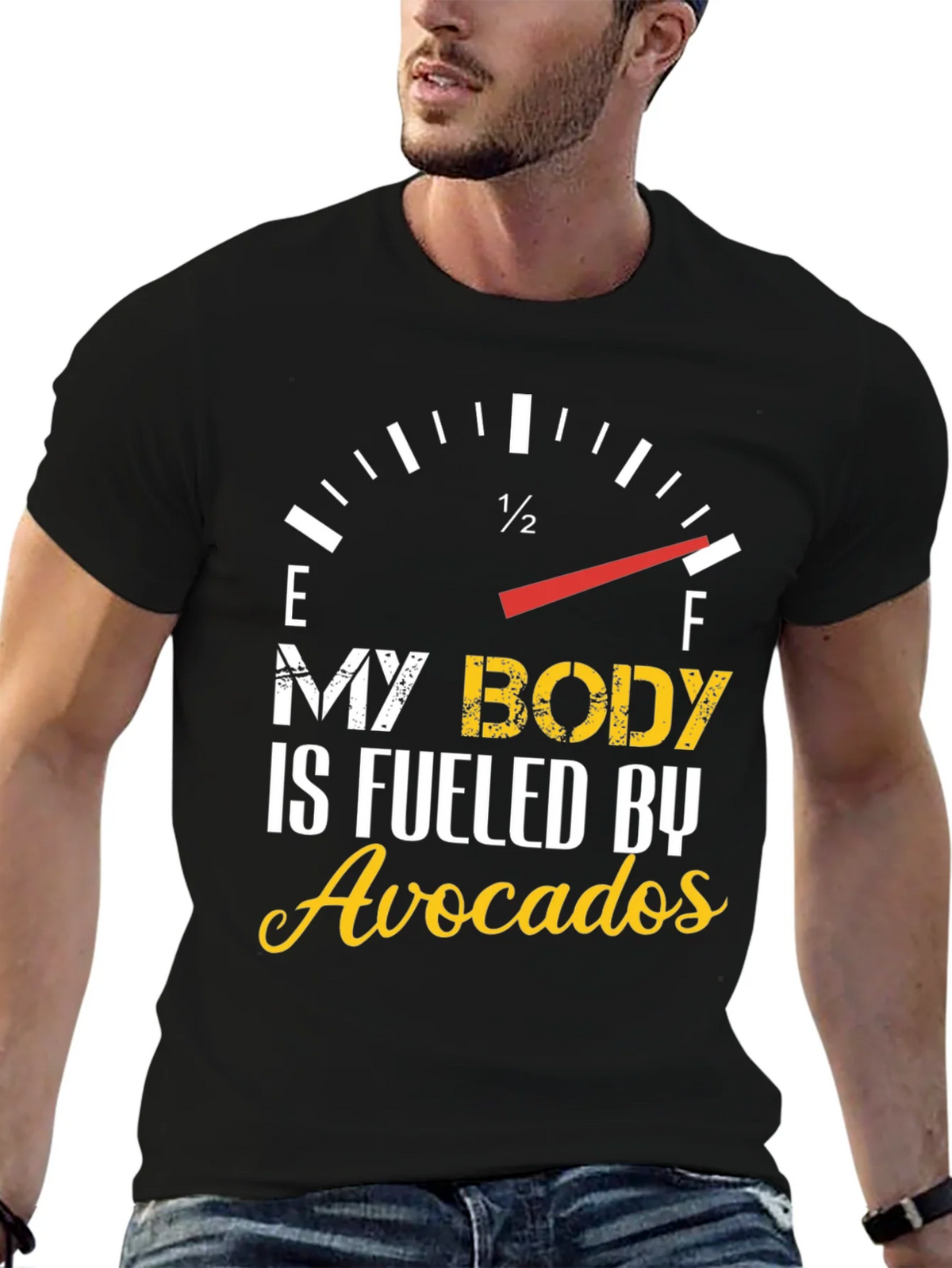 Avocado Fuel T-Shirt - Foodie Humor Tee product image 6