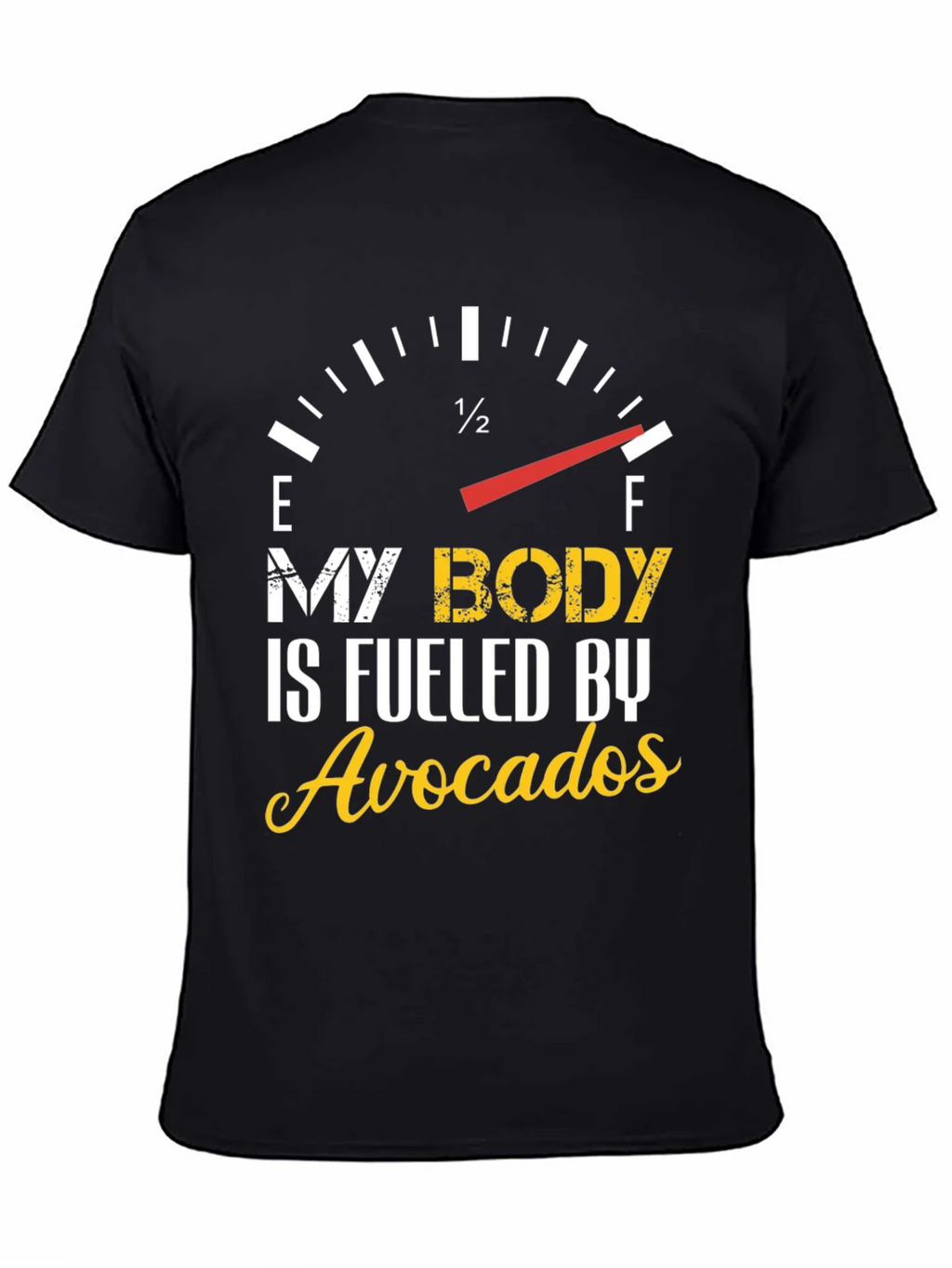 Avocado Fuel T-Shirt - Foodie Humor Tee product image 4