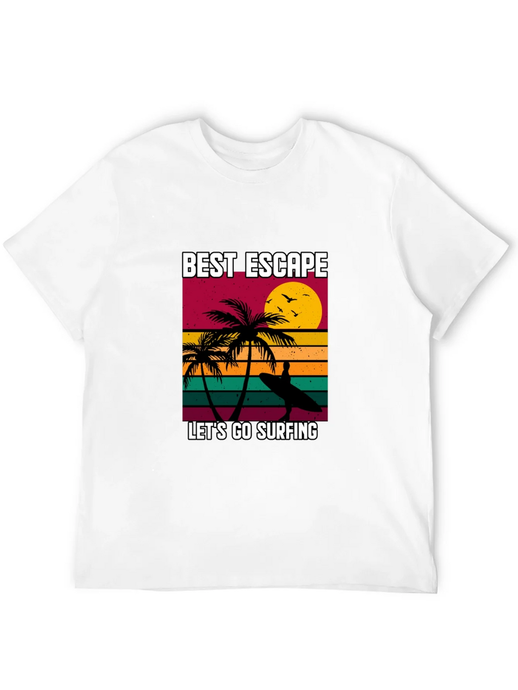 Best Escape Surfing T-Shirt product image 1