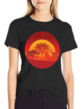 African Sunset Graphic Tee product image 1