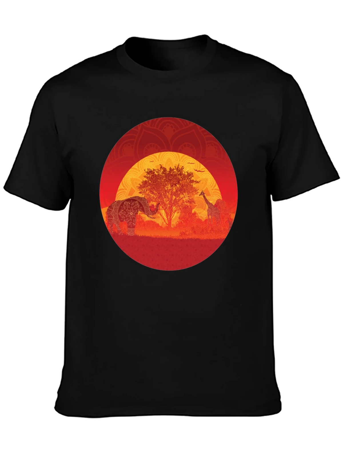 African Sunset Graphic Tee product image 2