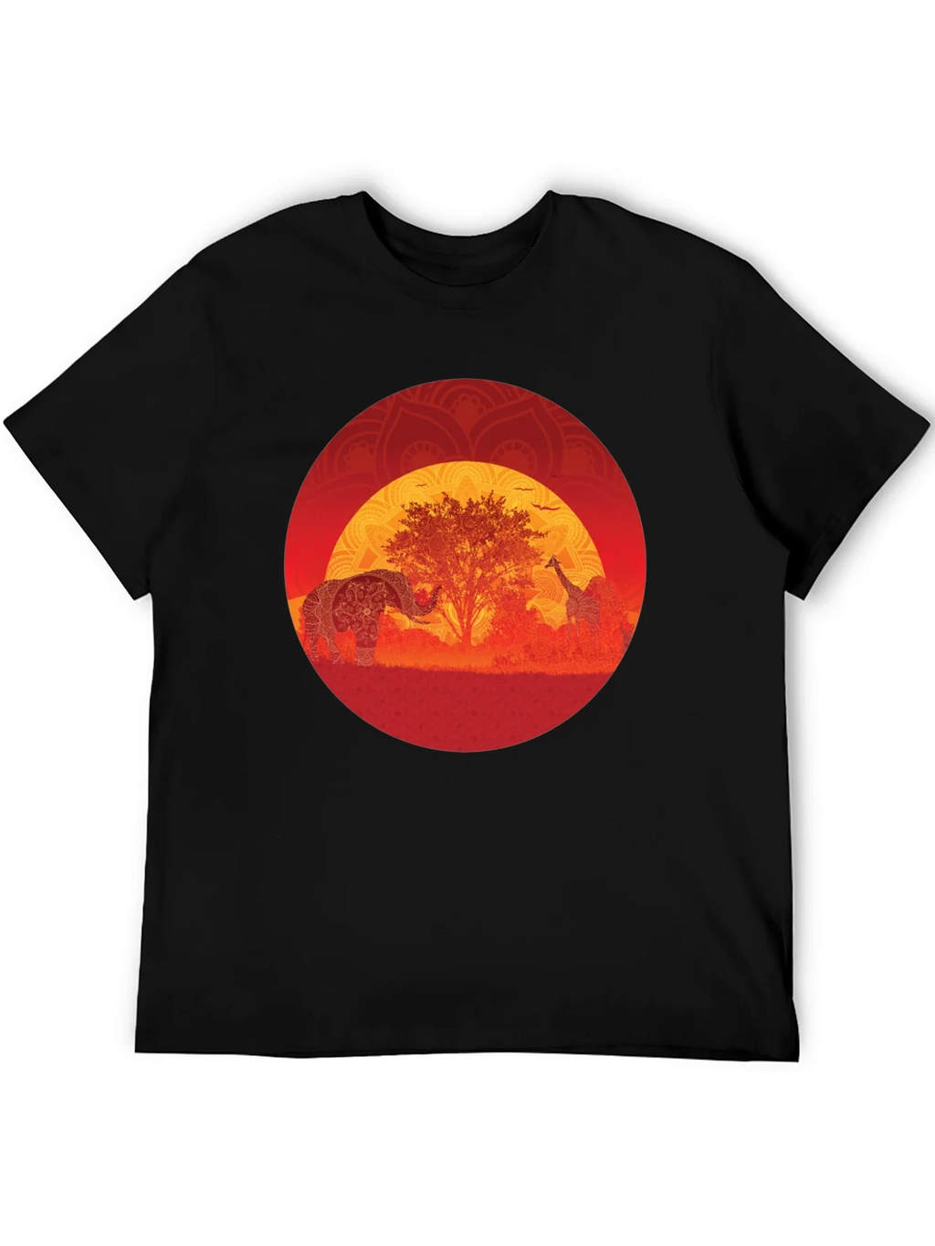 African Sunset Graphic Tee product image 3