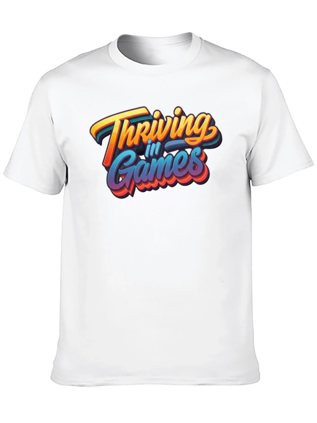 Thriving in Games Graphic Tee - Black product image 6