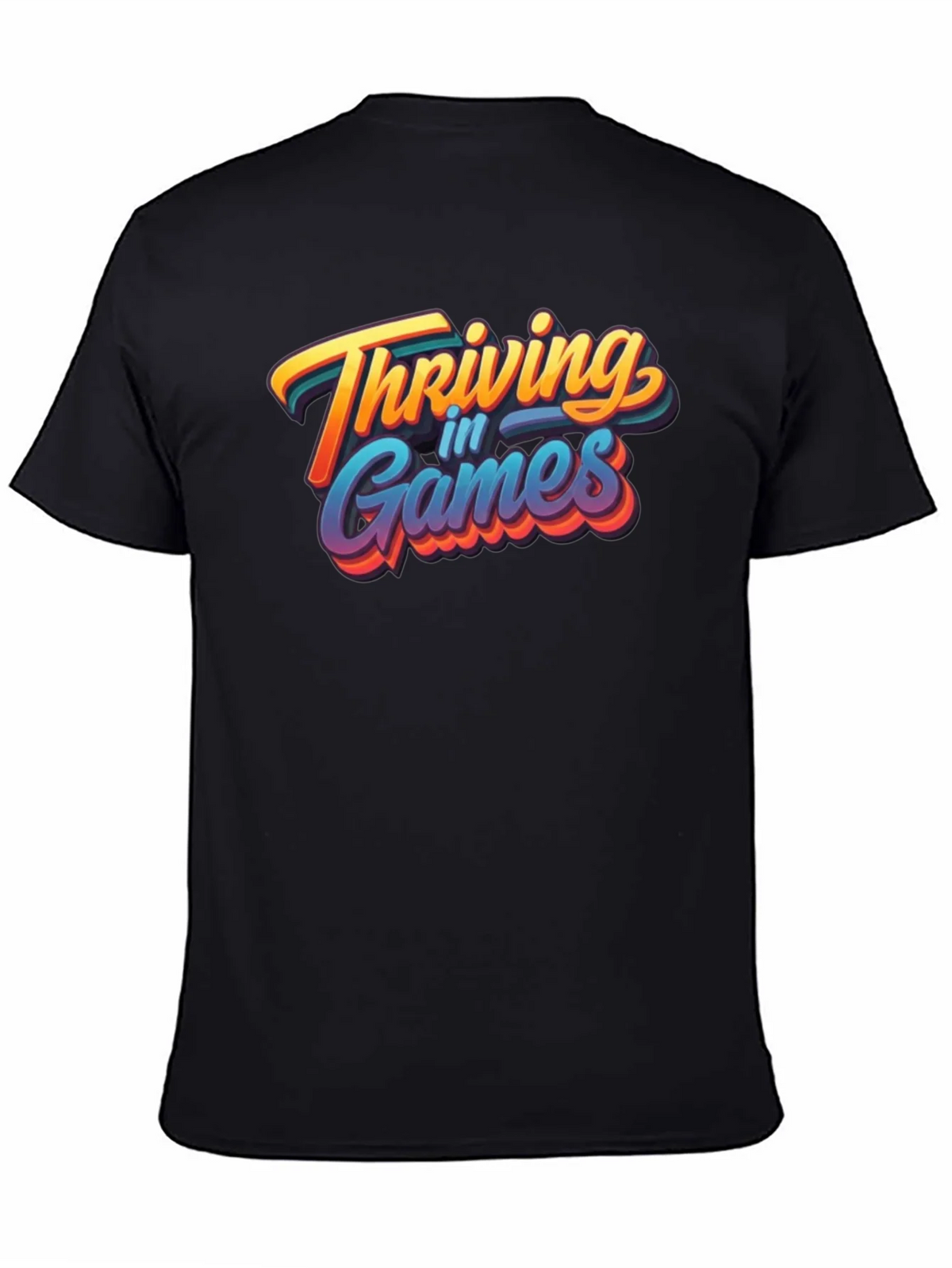Thriving in Games Graphic Tee - Black product image 2