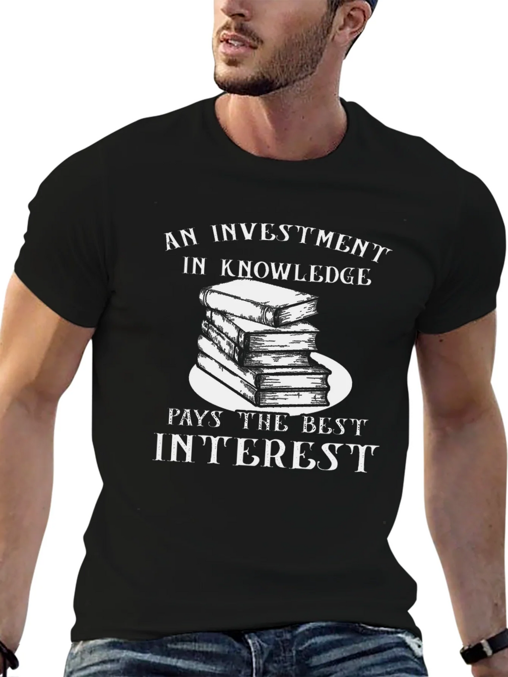 Knowledge Investment T-Shirt product image 3