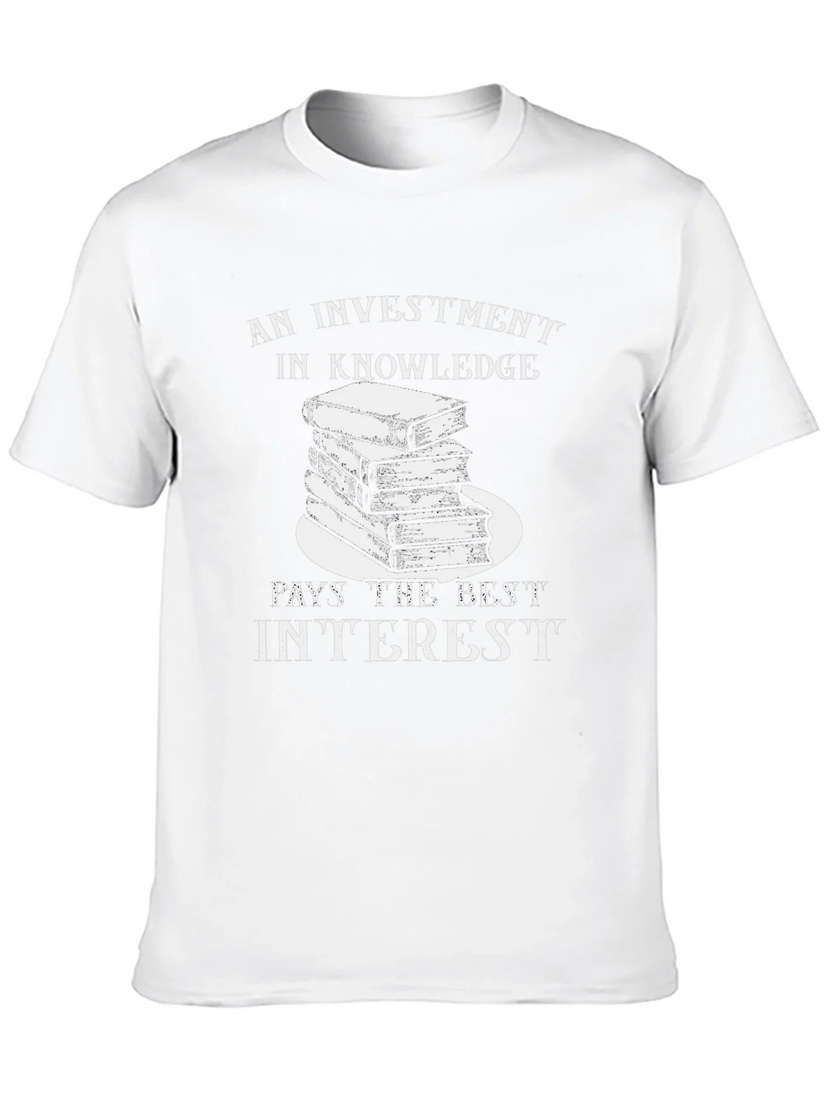 Knowledge Investment T-Shirt product image 5