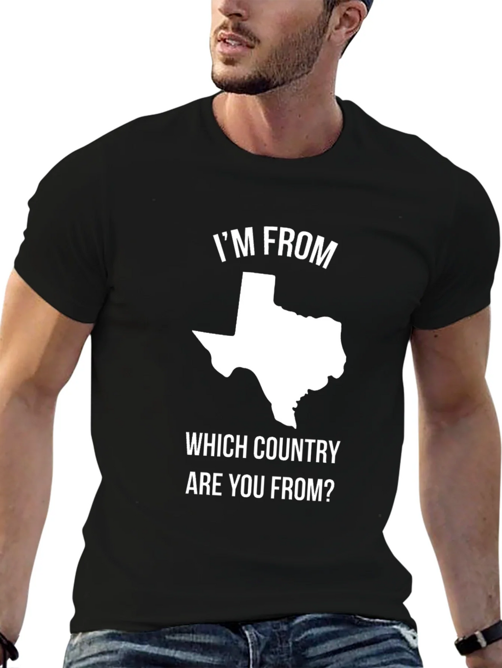 Texas Pride Graphic T-Shirt - Im From product image 6