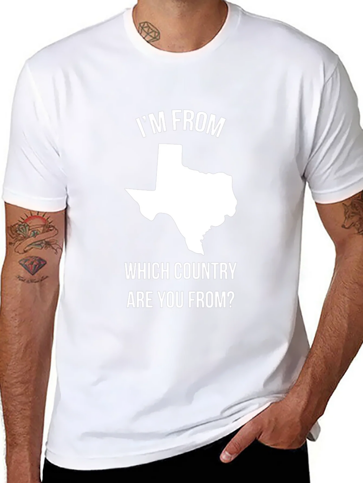 Texas Pride Graphic T-Shirt - Im From product image 7