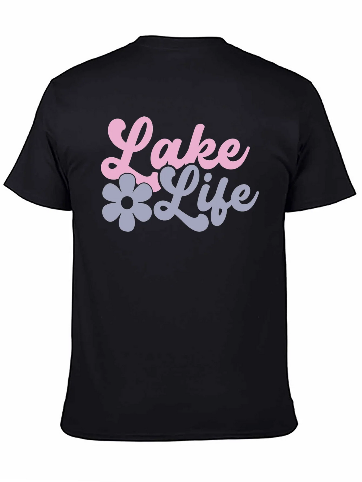 Lake Life Black Graphic Tee product image 4