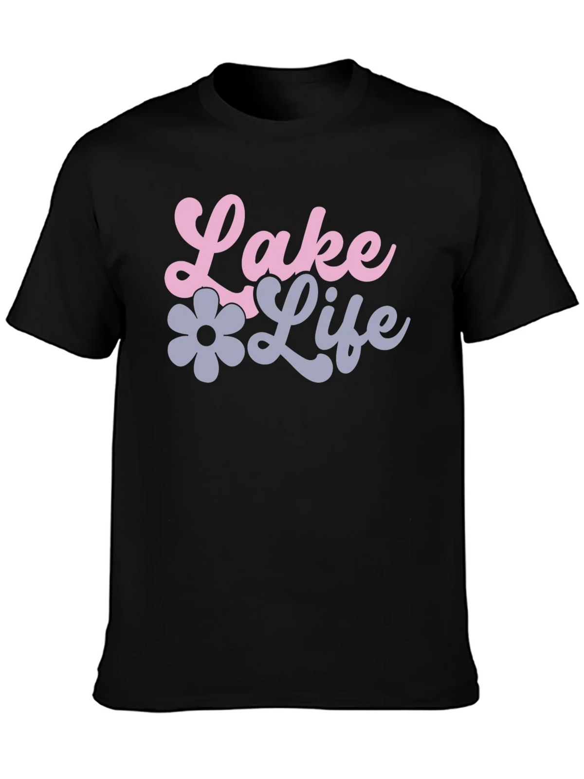 Lake Life Black Graphic Tee product image 3