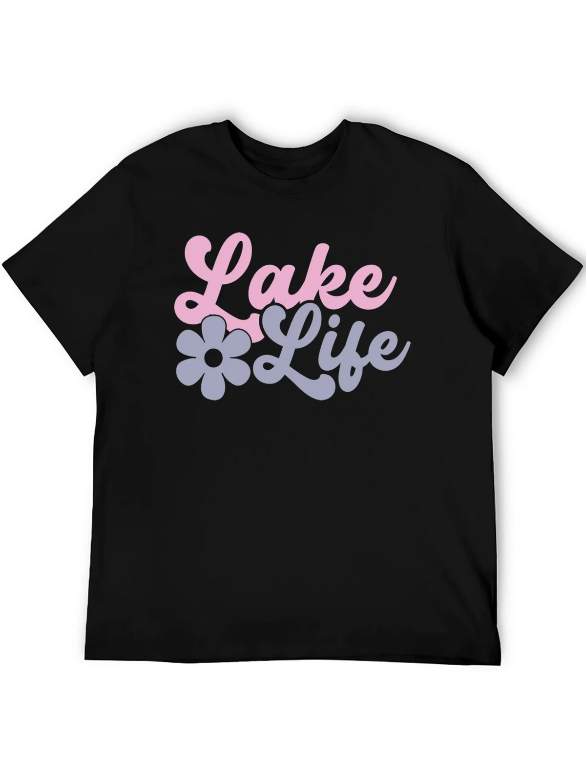 Lake Life Black Graphic Tee product image 5