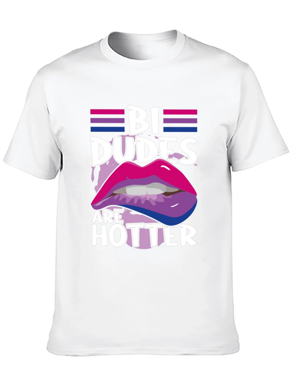Bi Dudes are Hotter Graphic Tee product image 9