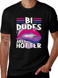 Bi Dudes are Hotter Graphic Tee product image 1