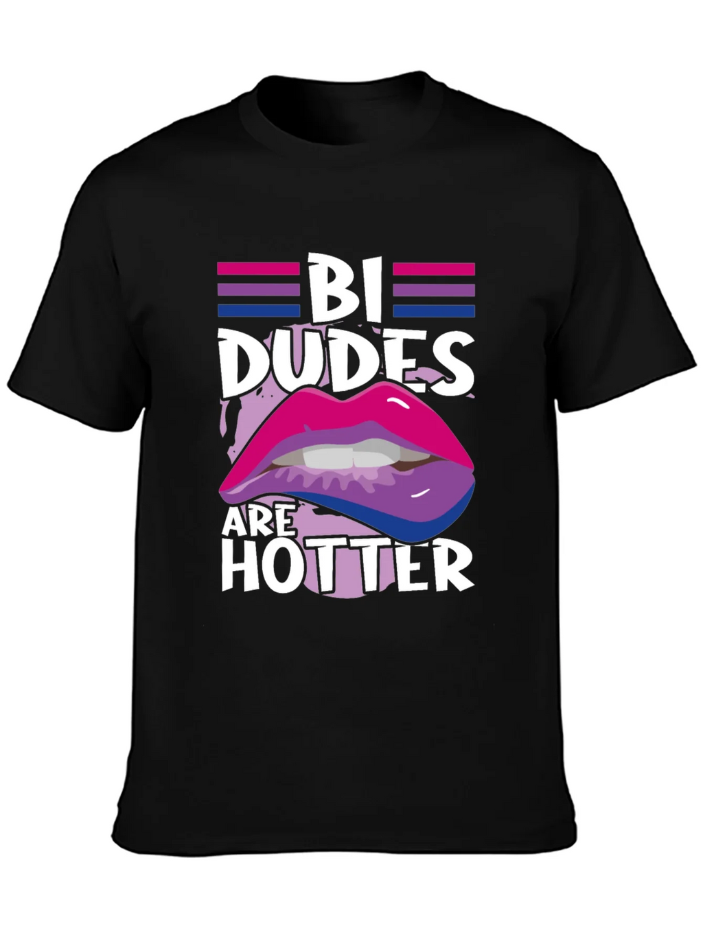 Bi Dudes are Hotter Graphic Tee product image 3