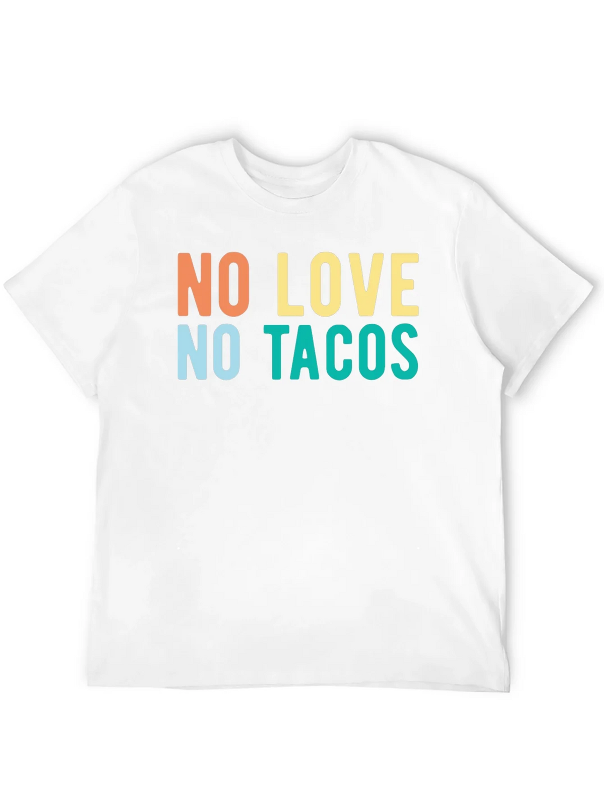 No Love No Tacos Graphic Tee - Trendy Casual T-Shirt product image 11