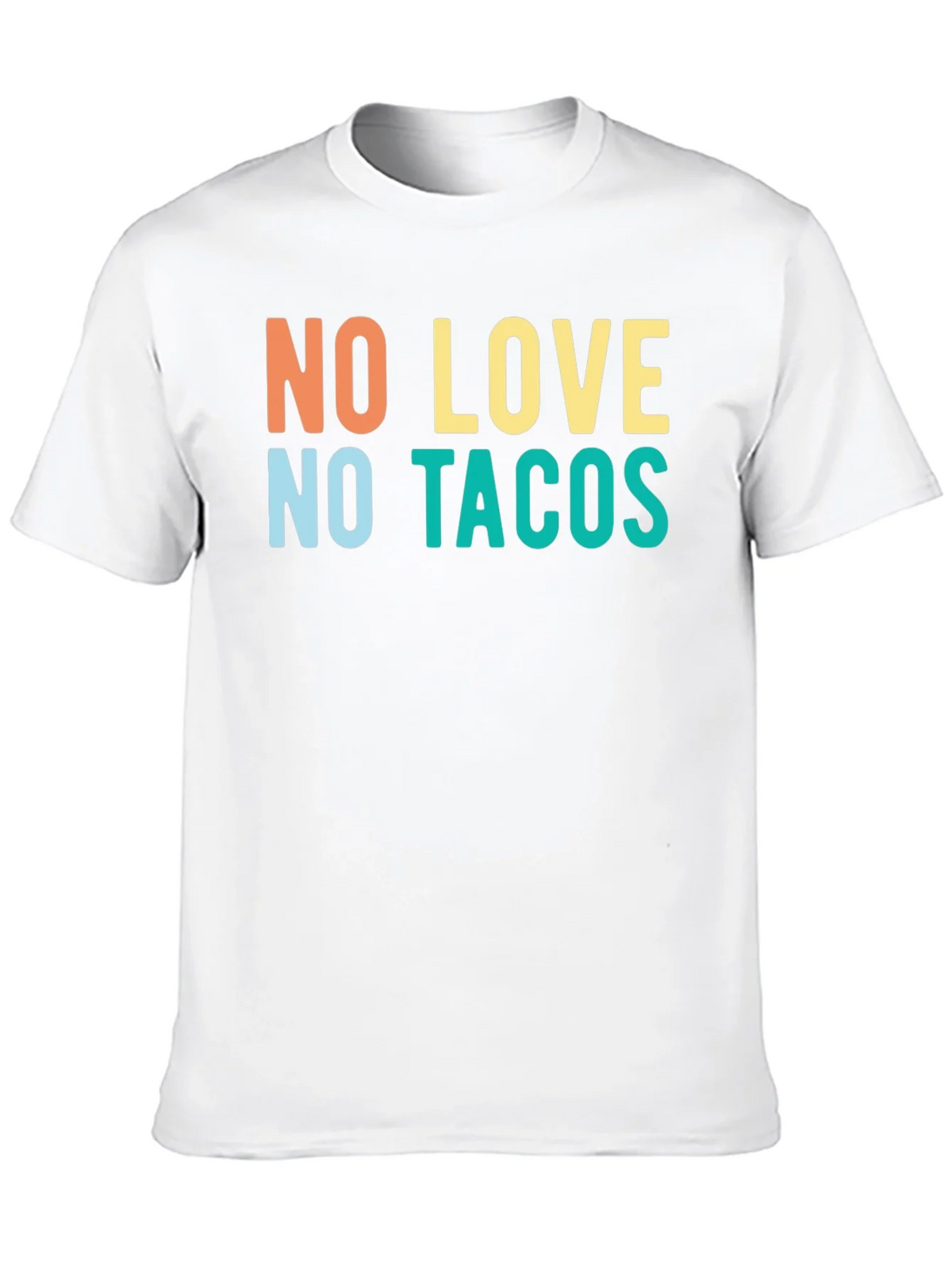 No Love No Tacos Graphic Tee - Trendy Casual T-Shirt product image 9
