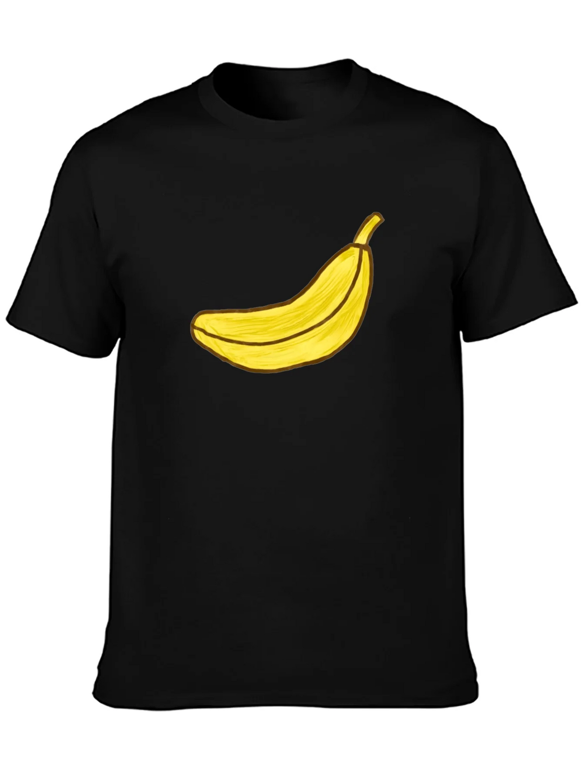 Banana Graphic Black T-Shirt - Funky Fruit Tee product image 2