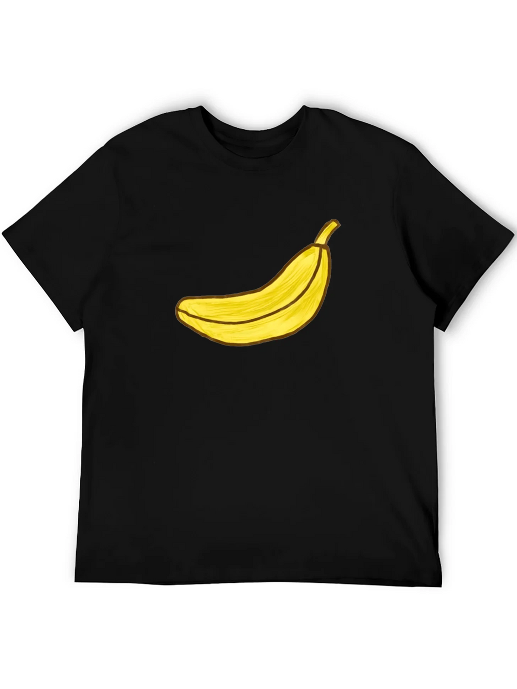 Banana Graphic Black T-Shirt - Funky Fruit Tee product image 4