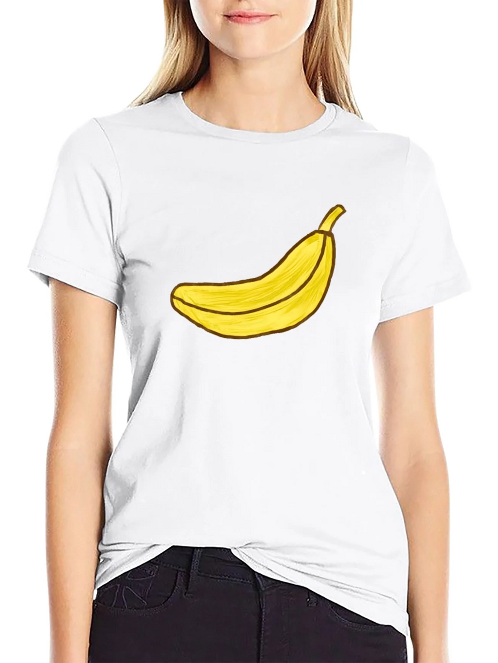 Banana Graphic Black T-Shirt - Funky Fruit Tee product image 7