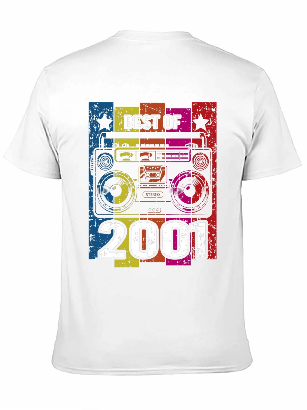 Best of 2001 Retro Boombox Graphic T-Shirt product image 10