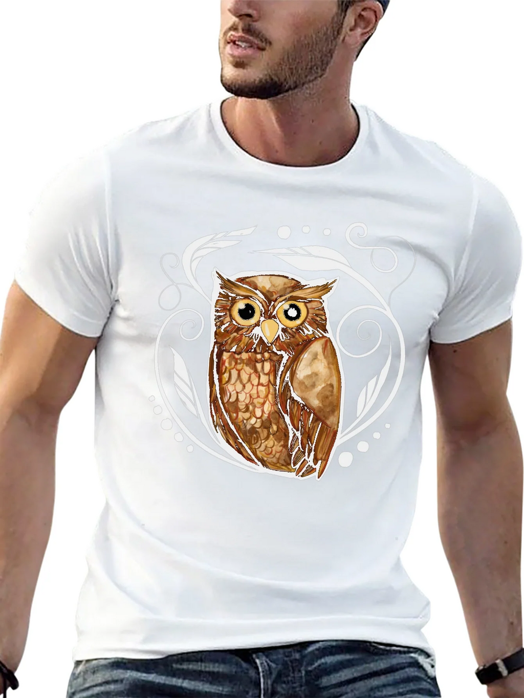 Owl Graphic Tee - Cool Bird Lover T-Shirt product image 12