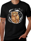 Owl Graphic Tee - Cool Bird Lover T-Shirt product image 1