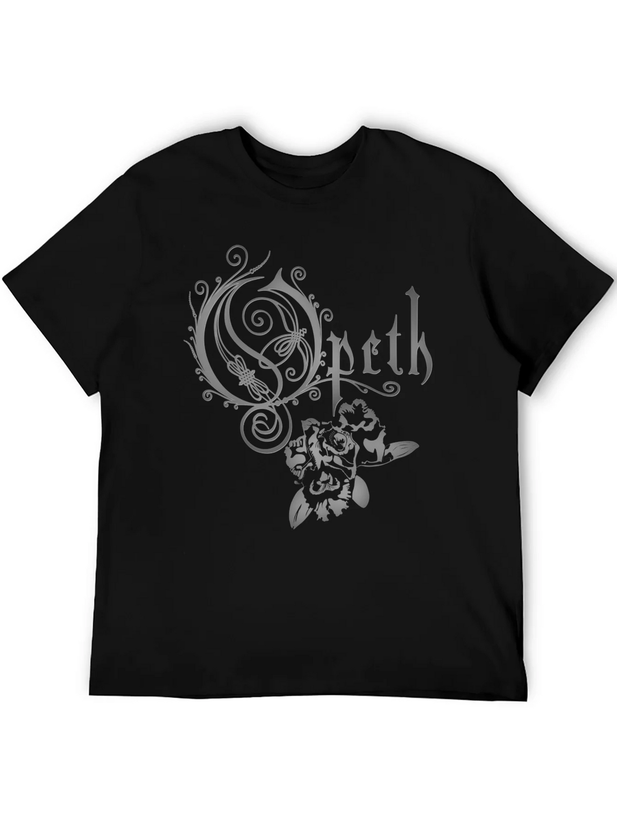 Opeth Band Logo Black T-Shirt product image 5
