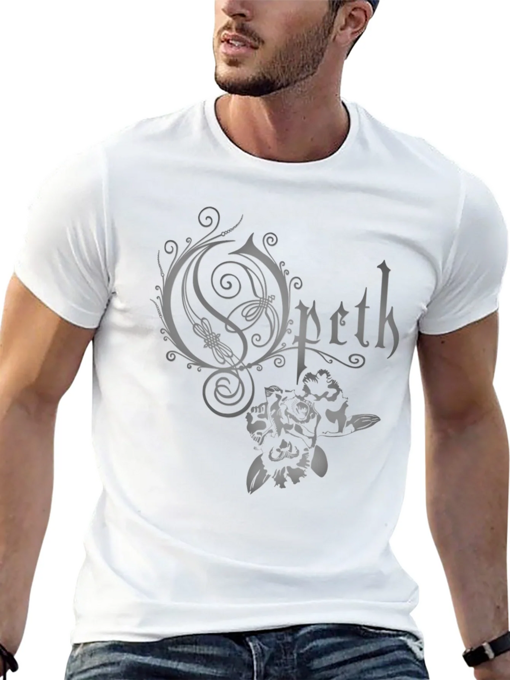 Opeth Band Logo Black T-Shirt product image 12