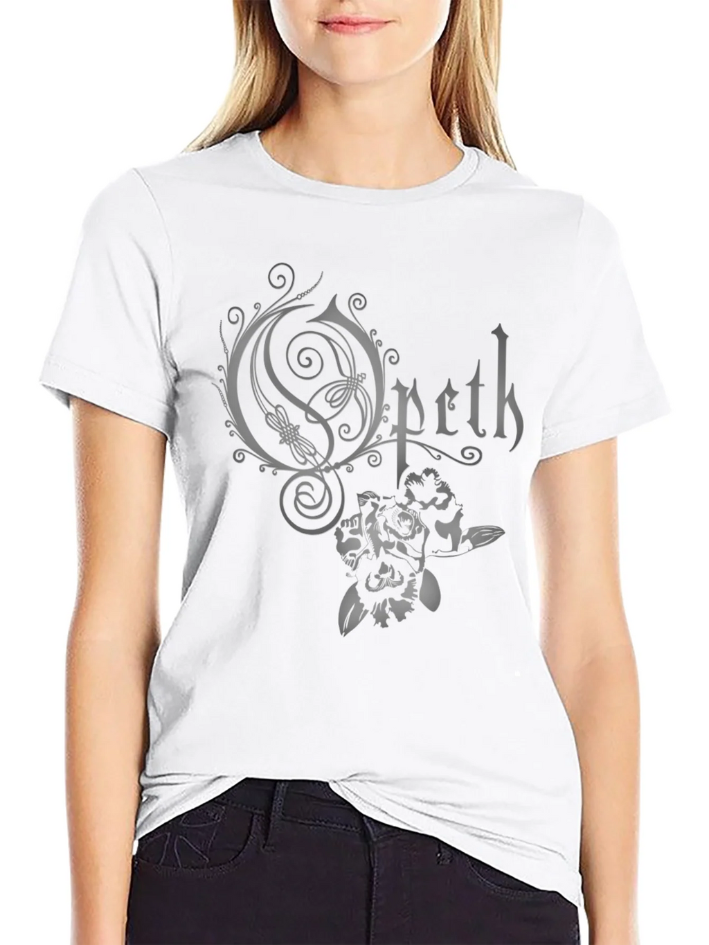 Opeth Band Logo Black T-Shirt product image 8