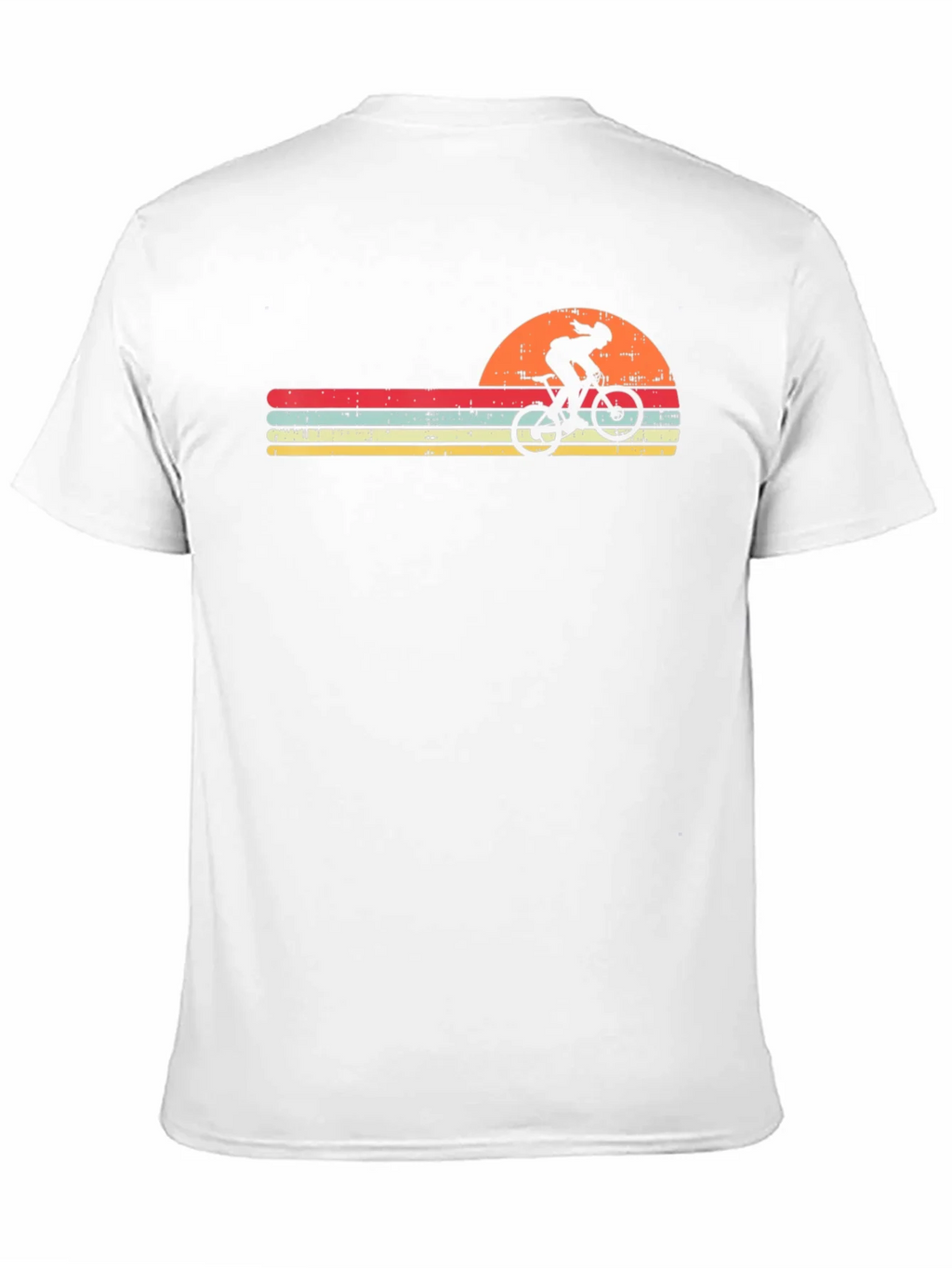 Retro Cyclist T-Shirt - Sunset Design product image 10