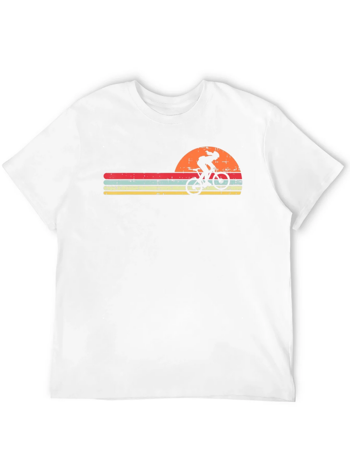 Retro Cyclist T-Shirt - Sunset Design product image 11