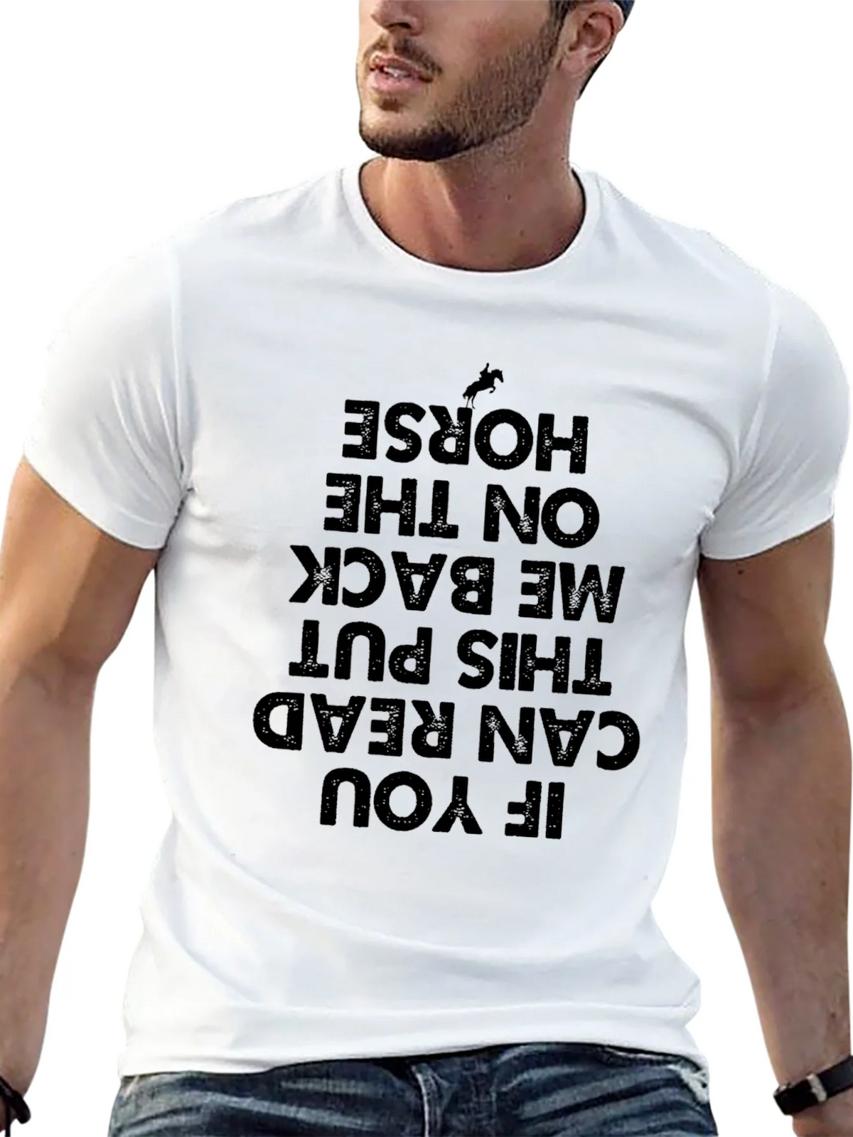 Funny Horseback Riding T-Shirt: Read and Ride! product image 11