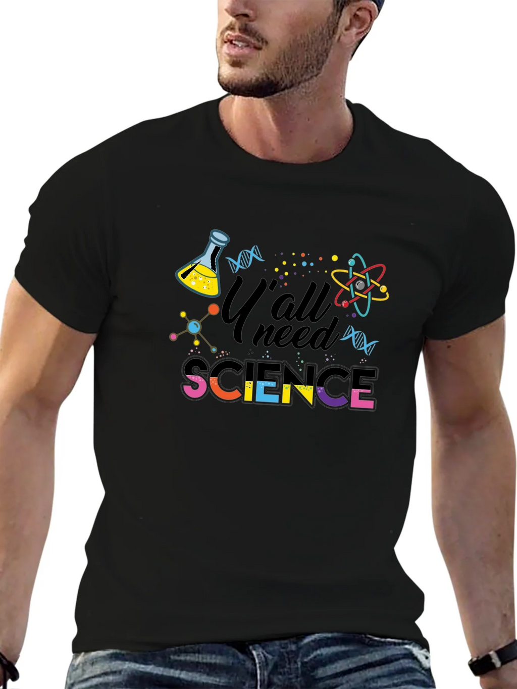 Yall Need Science Graphic T-Shirt product image 2
