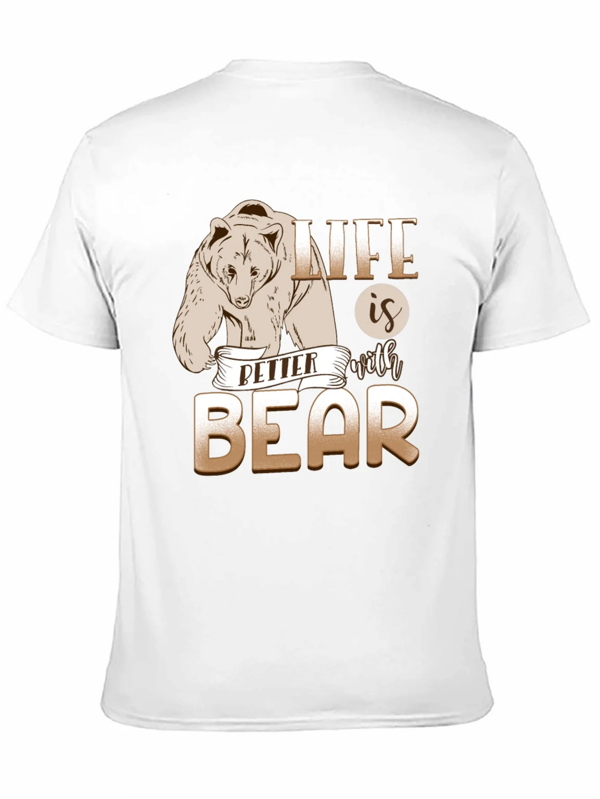 Life is Better With Bear Graphic T-Shirt product image 10