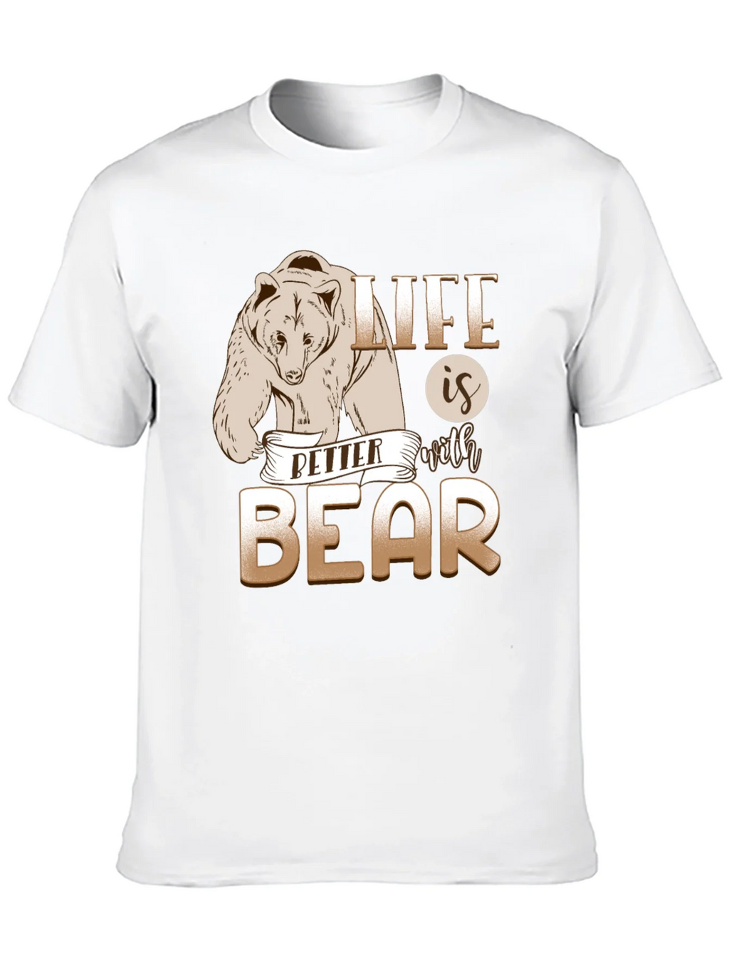 Life is Better With Bear Graphic T-Shirt product image 9