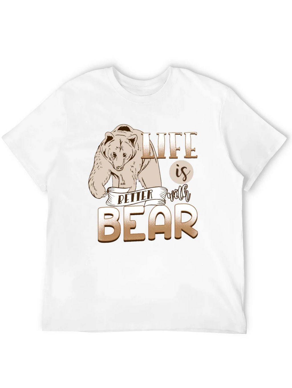 Life is Better With Bear Graphic T-Shirt product image 11