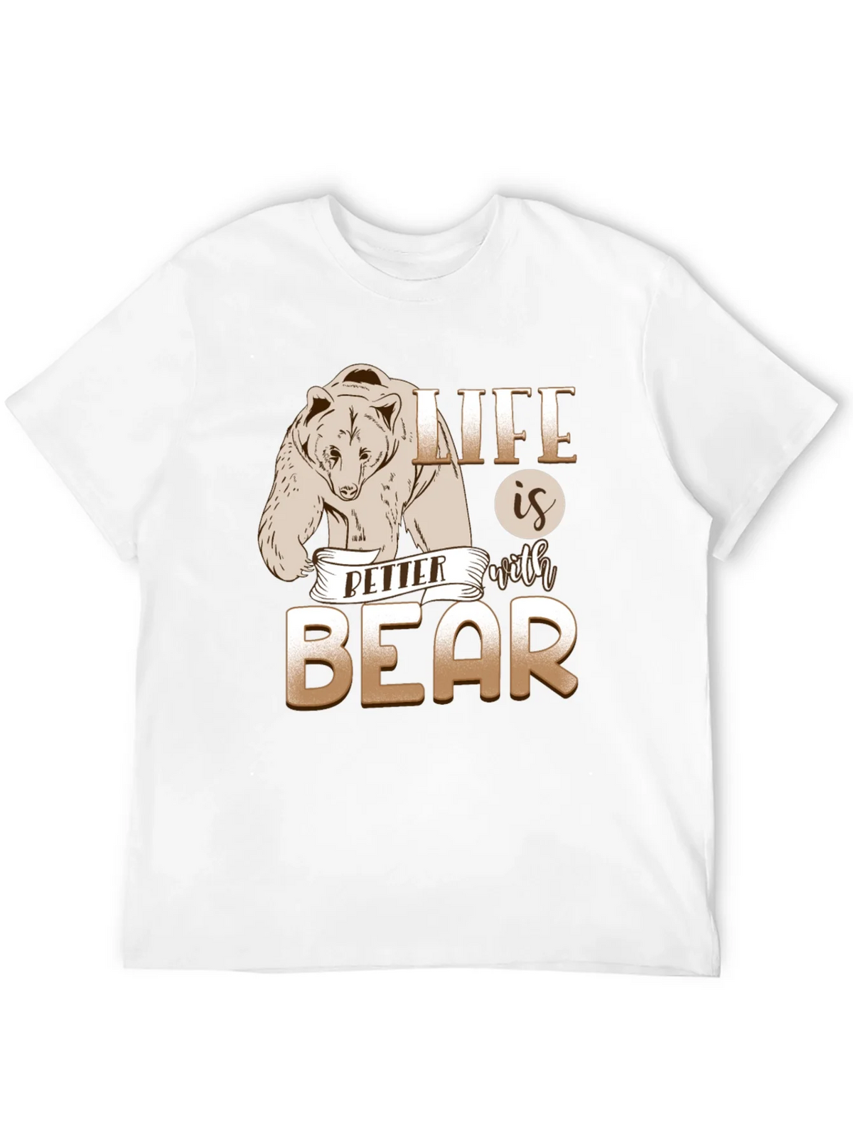 Life is Better With Bear Graphic T-Shirt product image 11