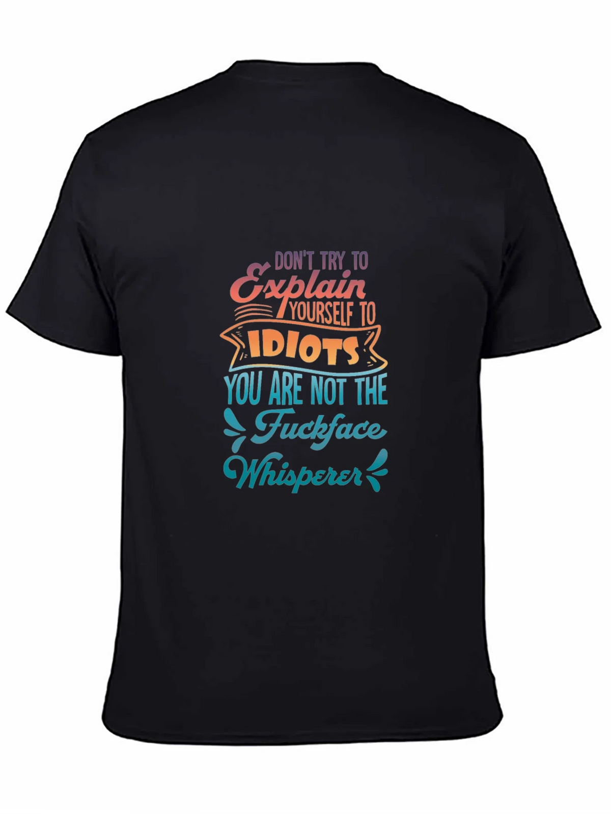 Dont Explain to Idiots Graphic Tee - Black product image 2