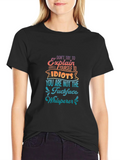 Dont Explain to Idiots Graphic Tee - Black product image 1