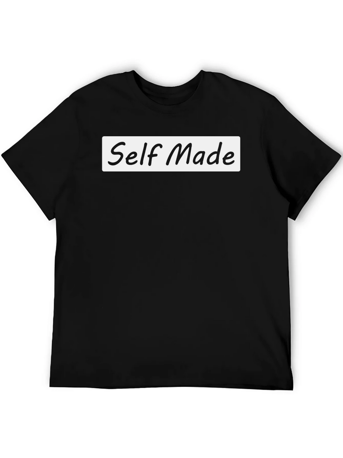 Self Made T-Shirt - Black Casual Tee product image 5