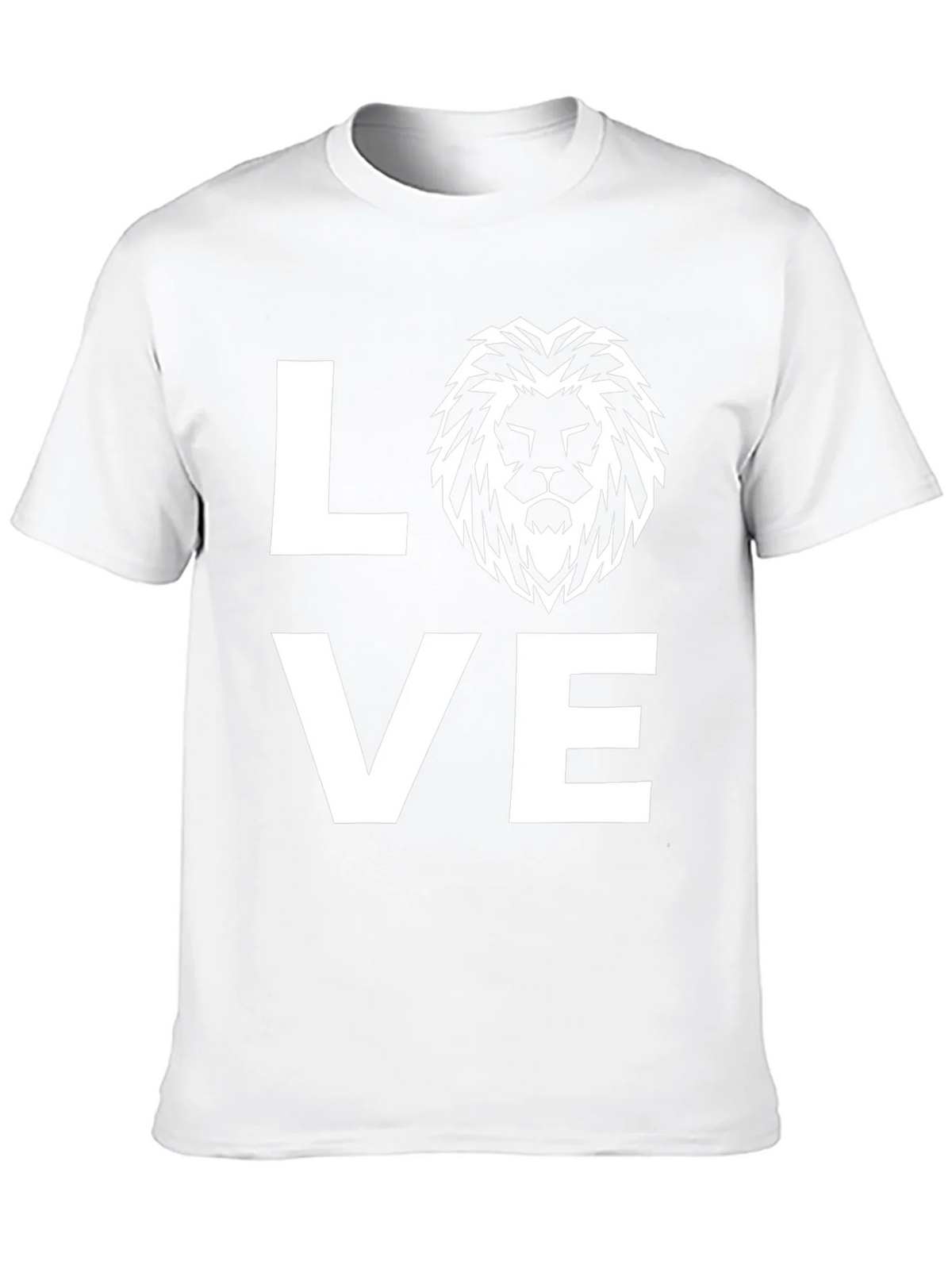 Lion Head Graphic Tee - Love Shirt product image 9