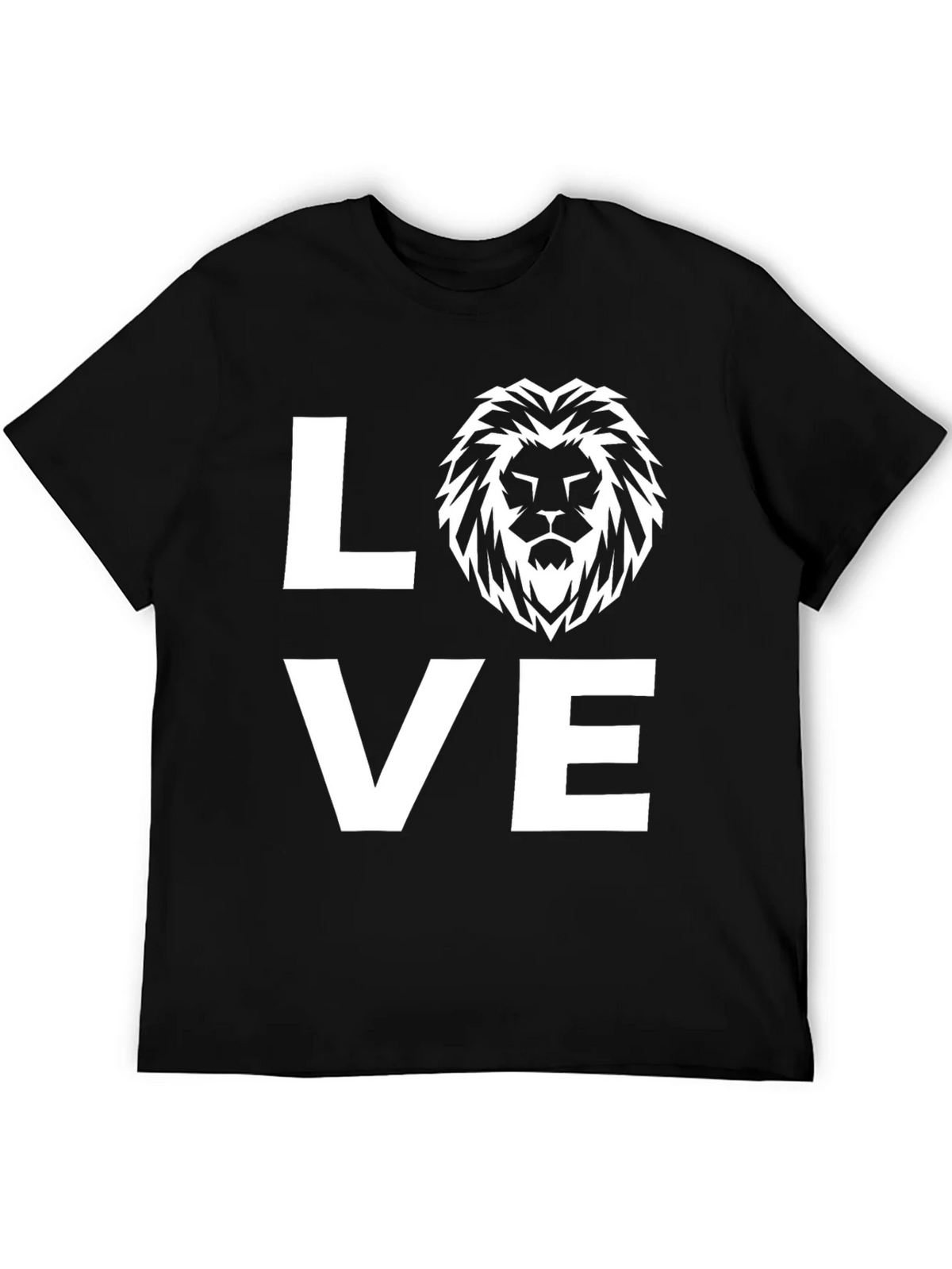 Lion Head Graphic Tee - Love Shirt product image 5